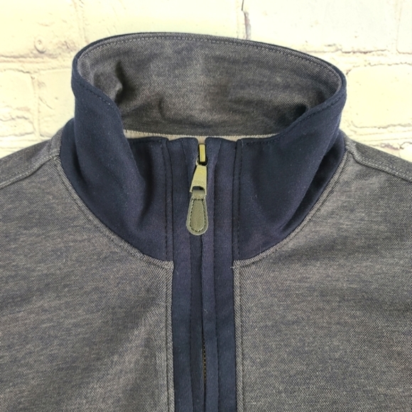 Banana Republic Men's Size Medium Luxury Touch Zip Up Cardigan Sweater B… - Picture 4 of 9